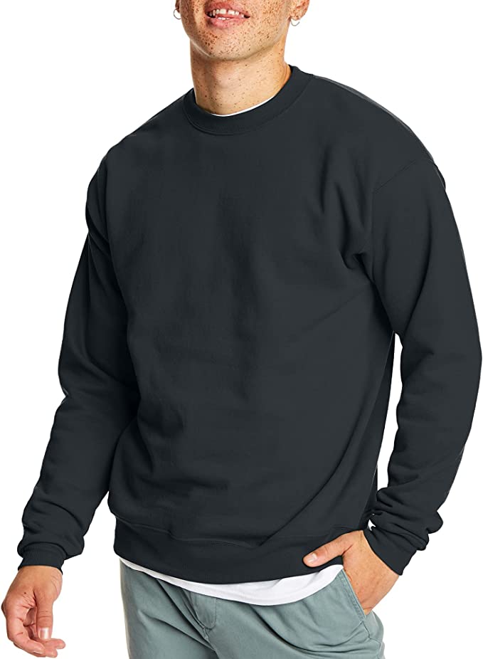Hanes Men's Sweatshirt, EcoSmart Fleece Crewneck Sweatshirt