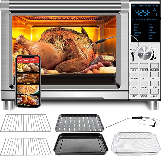 NUWAVE Bravo Air Fryer Toaster Smart Oven (Best Overall)
