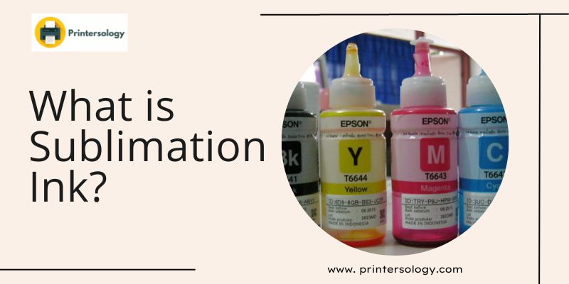 What Is Sublimation Ink? Sublimation Ink Vs Regular Ink